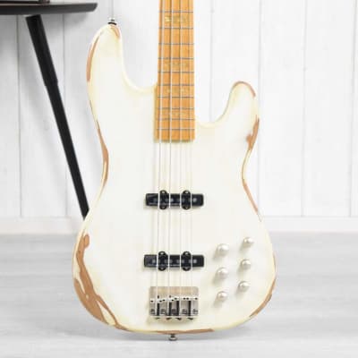 Markbass MB JF1 WHITE BATTERED 4 VG MP | Reverb