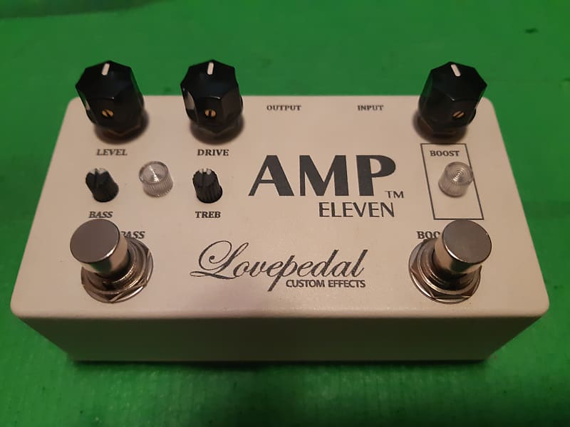 Lovepedal Amp Eleven - Dual Stage Overdrive + Boost Guitar Pedal