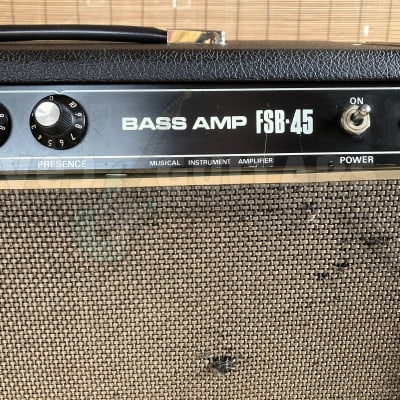 ベース Elk FSB-45 vintage bass combo amp ELK FSB-45 JAPAN 1970s VINTAGE BASS AMP COMBO ***AUGUST AMP