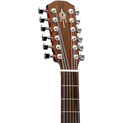 Alvarez DY70CE12 Yairi Standard 12-String Dreadnought Acoustic-Electric Guitar Natural image 5
