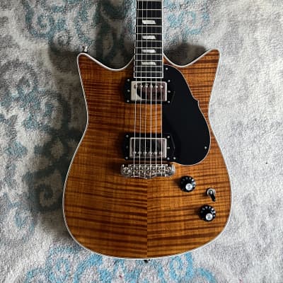 Frank Brothers Arcade - 5A Flame with Koa look! for sale