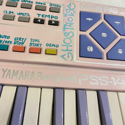Circuit Bent Yamaha PSS-140 w/ Patch Bay & Line Out - Hand-Painted image 4