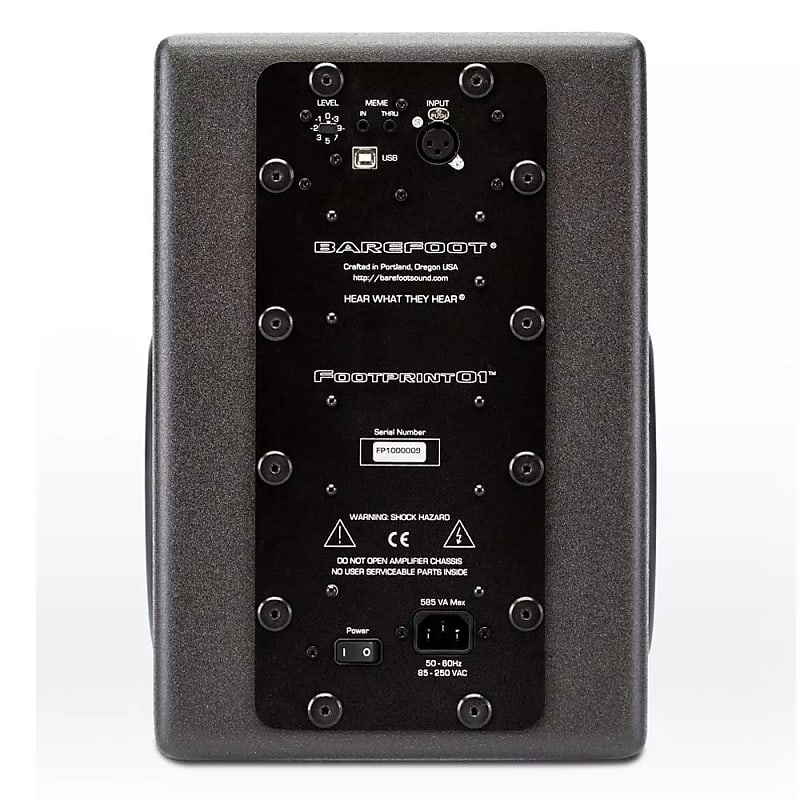 Barefoot Sound Footprint 01 Three Way Active Studio Reverb UK