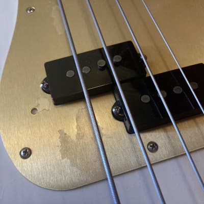 Fender American Original '50s Precision Bass with Maple Fretboard 2018 - 2019 - White Blonde image 11