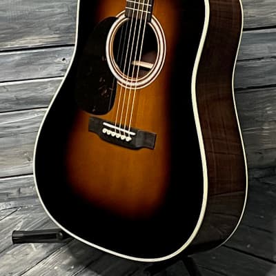 Martin Left Handed D-28 Standard Series Acoustic Guitar - 1935 Sunburst image 3