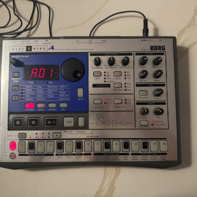 Korg Electribe-A EA-1 Analog Modeling Synthesizer 1999 - Silver