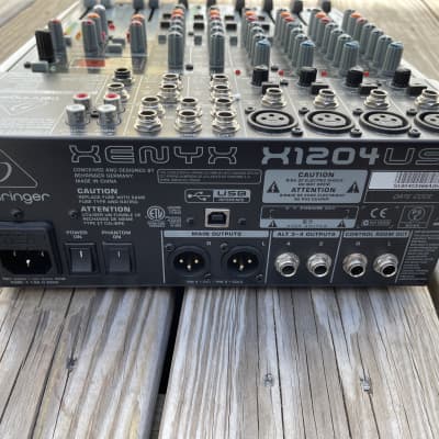 Behringer Xenyx X1204USB Mixer with USB Interface Standard image 2