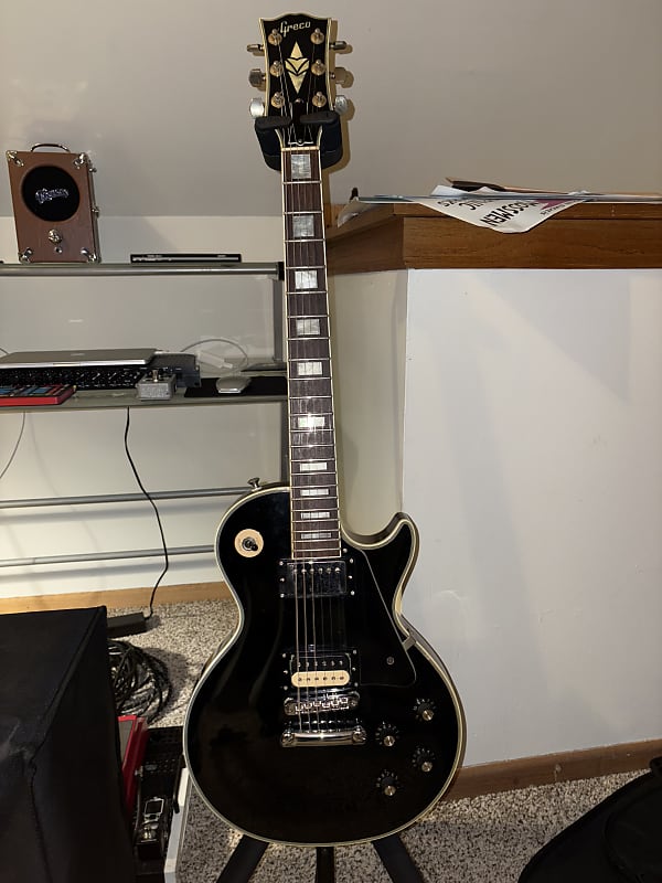 GRECO EG-500 BLACK U10000 1977s 日本製 Greco EG Single Cutaway Custom | Reverb