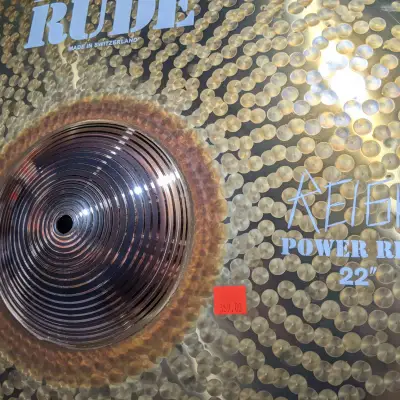 Paiste 22" RUDE Power Ride Cymbal NEW / Authorized Shipping / Free Shipping image 2