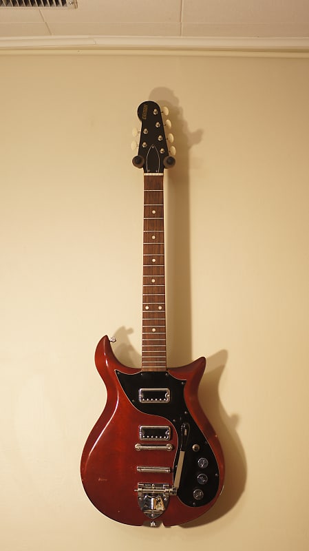 1965 Gretsch 6135 Corvette guitar with original Safari 1965 Gretsch 6135 Corvette guitar with original Safari