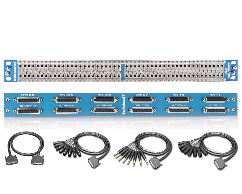Switchcraft StudioPatch 9625 TT Patchbay 6 Custom 12ft. Reverb