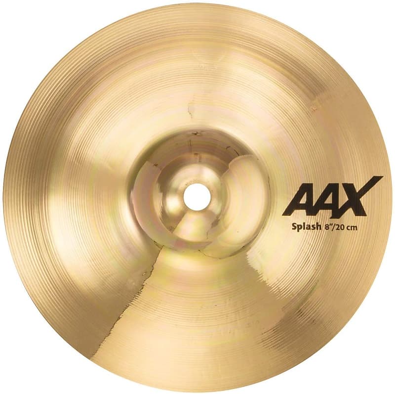 Sabian AAX 8" Splash Cymbal, Brilliant Finish image 1