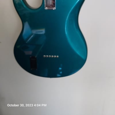Ernie Ball Music Man Silhouette Special 2007 - Teal Pearl image 3