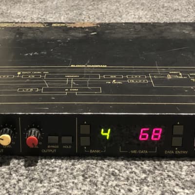 Yamaha D1500 1980s - Digital Delay, Midi Programmable Digital Vintage Echo Delay, 1980s, Japan