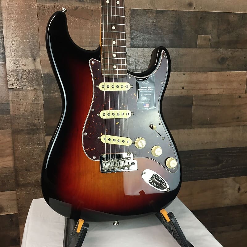 Fender American Professional II Stratocaster - 3-Tone Sunburst with Hard Shell Case image 1