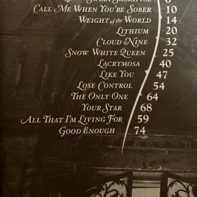 Evanescence - The Open Door - Guitar Tab / Tablature Book image 3