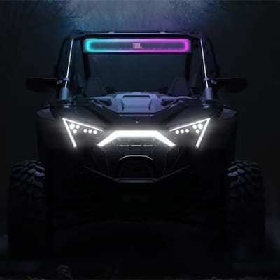 JBL RallyBar S - 21" Bluetooth Universal Outdoor Vehicle Soundbar with Built-in 150w RMS Amplifier, IP66 Water & Dust Resistant image 8