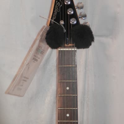 Silvertone SS-1l Cobalt Blue Left-Handed Strat Copy electric guitar lefty new old stock image 6