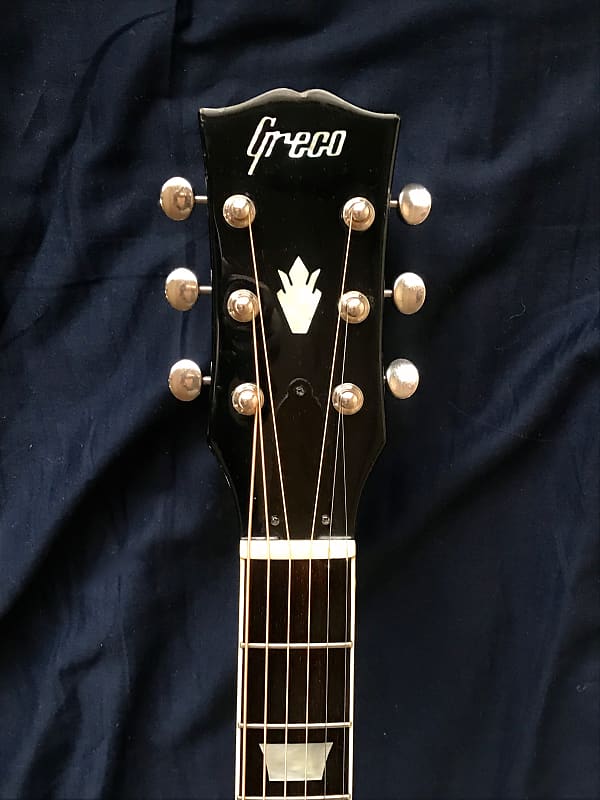 Greco W-404BE Black J-160E 1980s Fujigen MIJ Japan Vintage