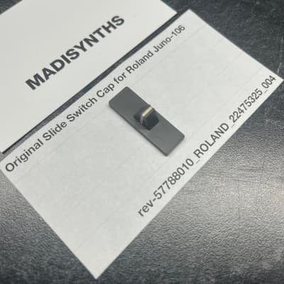 ORIGINAL Roland Slide Switch Cap (22475325) for Juno-106, HS-60, MKS-30, MKS-80