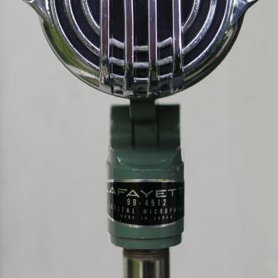 Vintage 60s LaFayette 99-4512 Microphone 99A86 Shure Element Nice! Calrad, Olson, Primo image 2