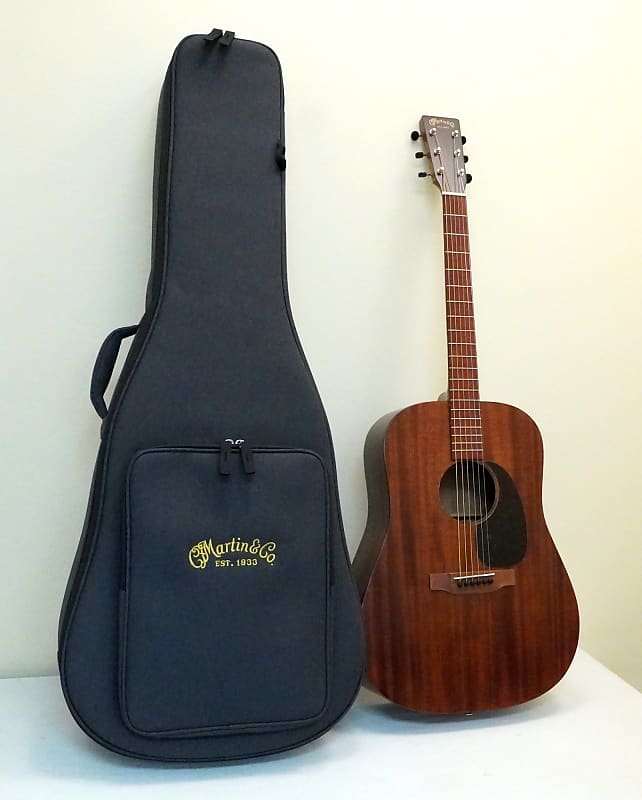 Martin D-15E Mahogany 15 Series Dreadnought Guitar with Gig | Reverb