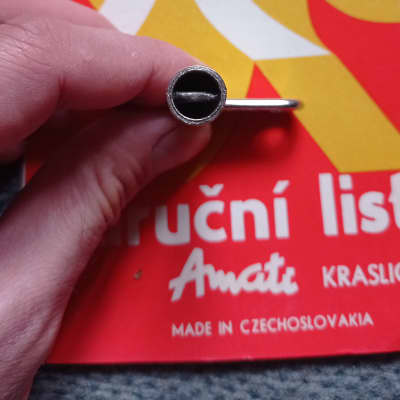 Amati Kraslice Drum Key rare 70s-80s - Chrome image 4