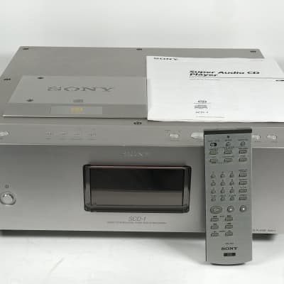 Sony SCD-1 Super Audio CD Player w/ Remote image 1