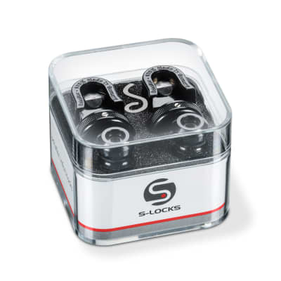Schaller Strap Locks Black SCH14010401 for sale