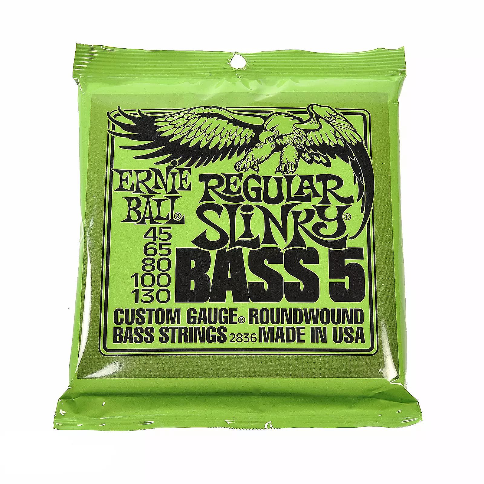 Ernie Ball 2836 Regular Slinky 5String Nickel Wound Electric Reverb