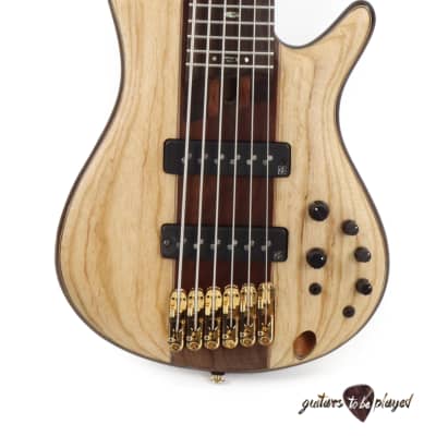 Ibanez SR1306E Premium 6-String Electric Bass - Natural Flat image 2