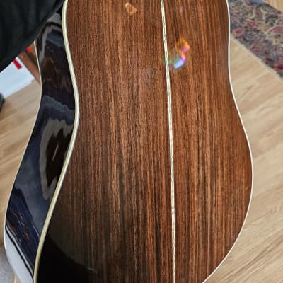 Beautiful Martin Standard Series D-28 2018 - Present, includes Martin Luxe (red) bridge pins (and originals.) image 9