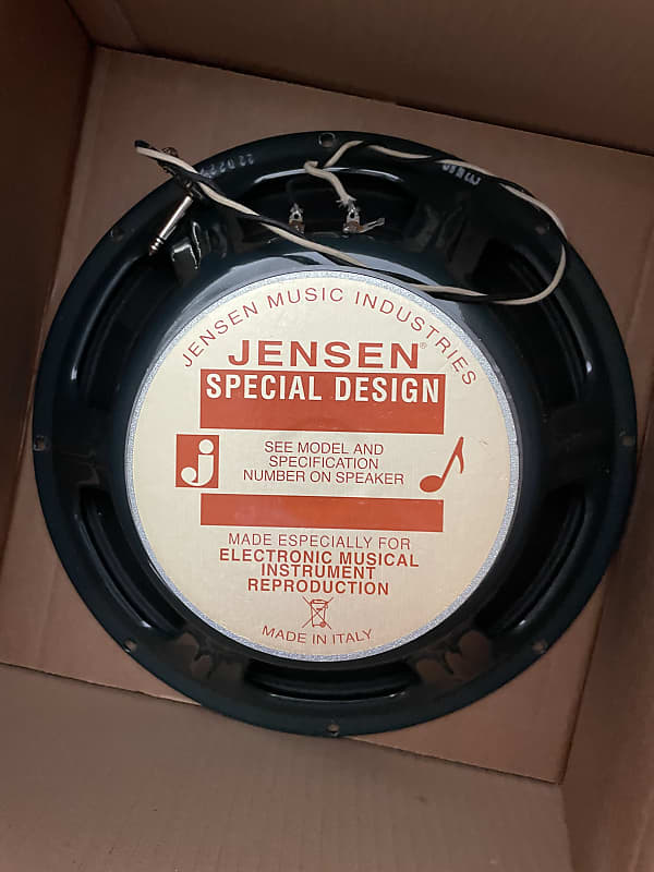 Jensen C12N Vintage Ceramic 12" 50-Watt 8ohm Guitar Speaker 2010s - Green image 1