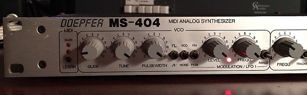 Doepfer MS-404 analog synth rack