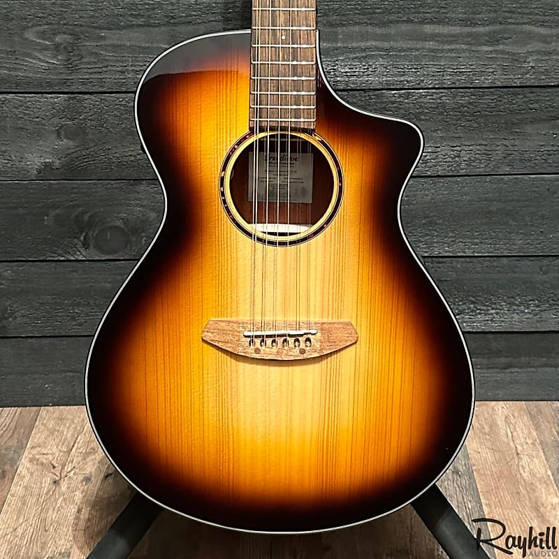 Breedlove Discovery S Concert 12-string CE Acoustic-Electric Guitar Edgeburst image 1