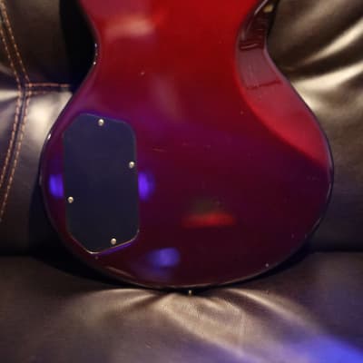 1984 - Fender Flame Ultra with Kahler Tremolo (Candy Red Burst) image 9