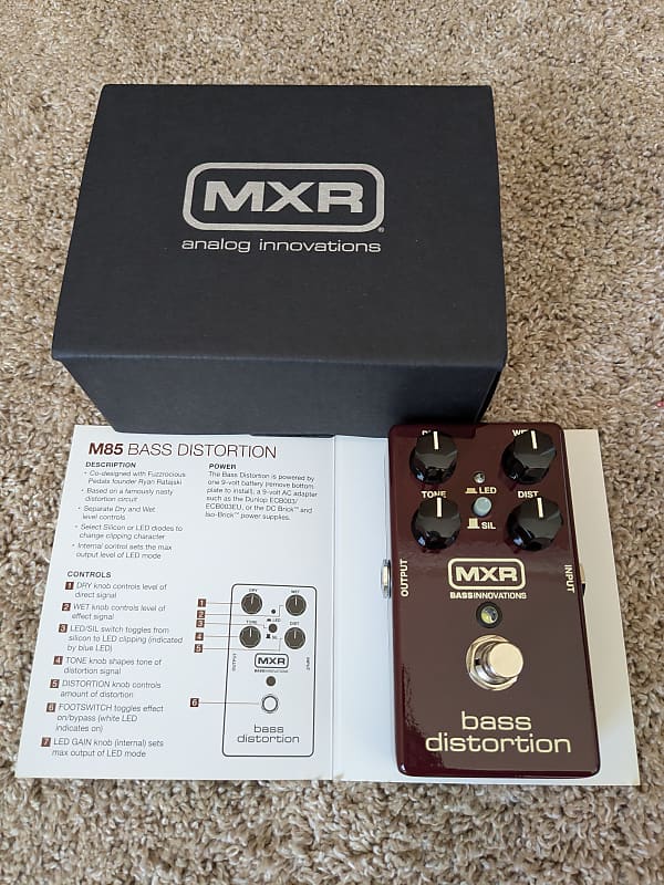 MXR M85 Bass Distortion
