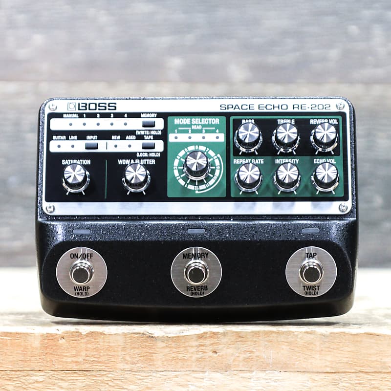 ギター BOSS RE-202 Space Echo BOSS RE-202 Deluxe Space Echo Pedal | Long & McQuade