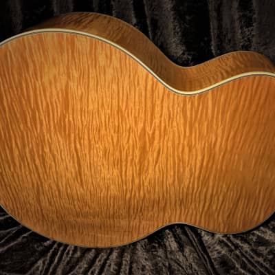 Guild JF65-12 String Jumbo 1995 Westerly Rhode Island Highly Figured Maple Archback Flame Neck F412 image 11