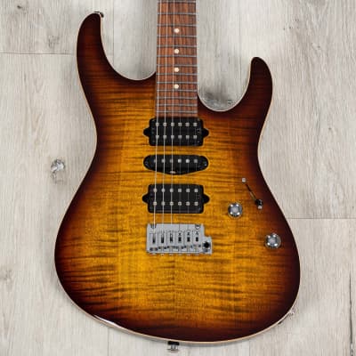 Suhr Modern Plus HSH Guitar, Pau Ferro Fingerboard, Bengal Burst image 2