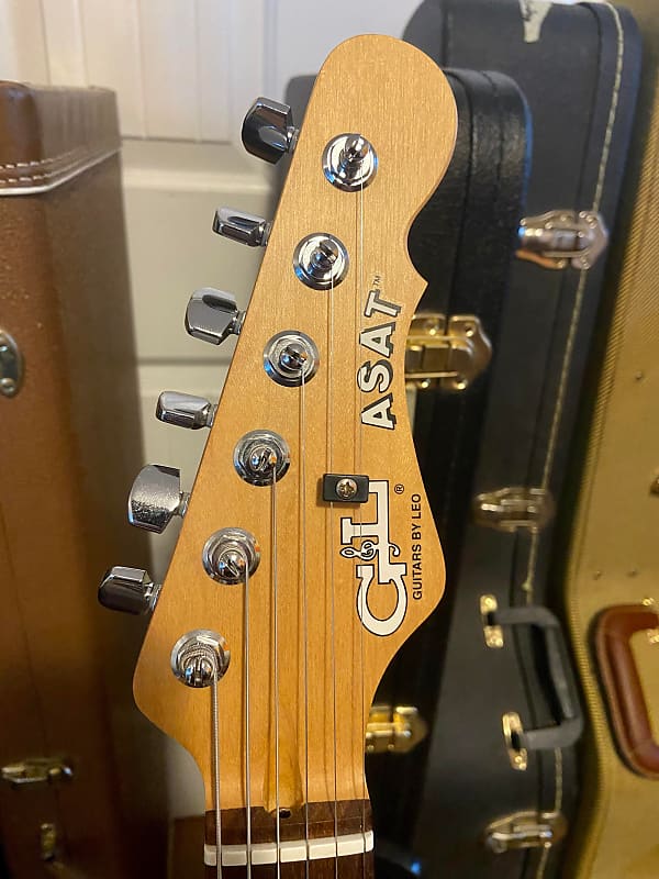 G&L USA ASAT Special Deluxe Natural Flamed Maple | Reverb