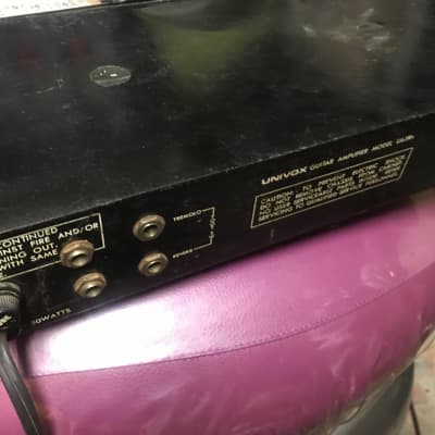 UniVox  Vintage 70’s Guitar Amp Head image 3