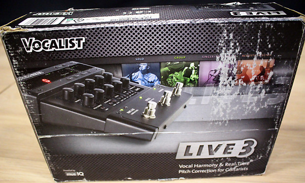 Digitech musIQ Vocalist Live 3 Vocal Harmony Processor Digitech musIQ Vocalist Live 3 Vocal Harmony Processor