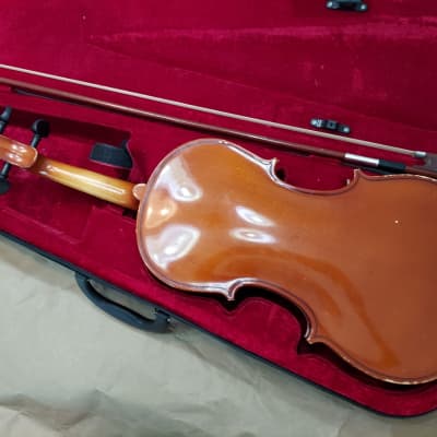 Reghin Vioara Standard size 4/4 violin, Romania 1986 image 3