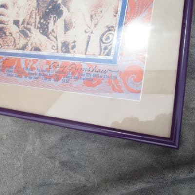 Gary Grimshaw Signed Poster Cream 'Paisley' 1968 Grande Ballroom # 21/125 Artist Proof MINT image 4