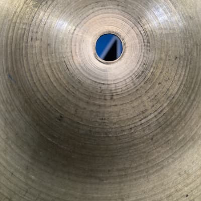 Zildjian - 18" A Series Thin Ride, 4 Sizzle Holes, No Rivets 1360g 1970's image 7