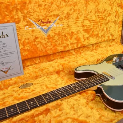 Fender Custom Shop 60 Telecaster Custom Relic in Sherwood Green R113208 image 10