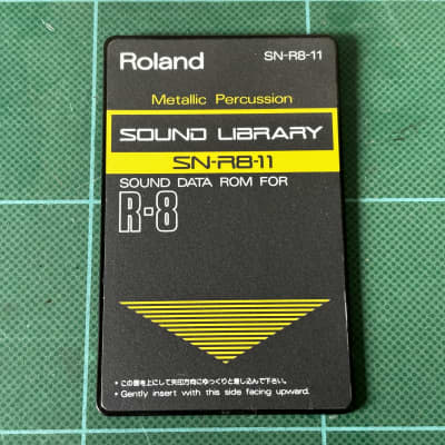 Roland SN-R8-11 Metallic Percussion ROM CARD for R8 R-8 MKⅡ