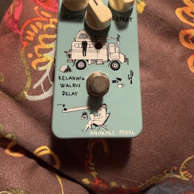 Reverb.com listing, price, conditions, and images for animals-pedal-relaxing-walrus-delay