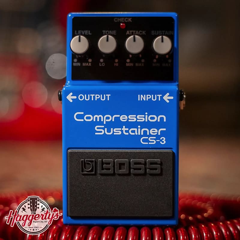 Boss CS-3 Compressor Sustainer - Guitar Effects Pedal image 1
